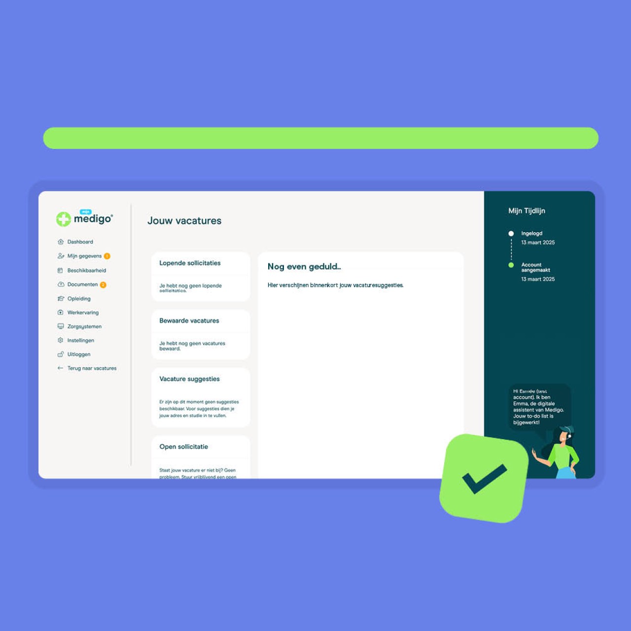 Medigo medisch student stappenplan bijbaan profiel aanmaken stap 7 Medigo medisch student stappenplan bijbaan profiel aanmaken stap 7